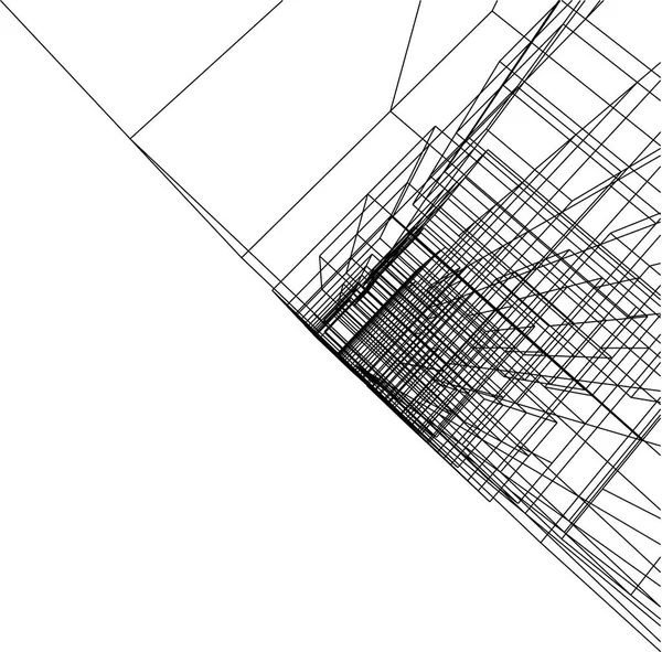 建筑建筑3D — 图库矢量图片