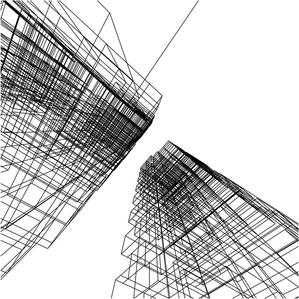 建築建物の — ストックベクタ