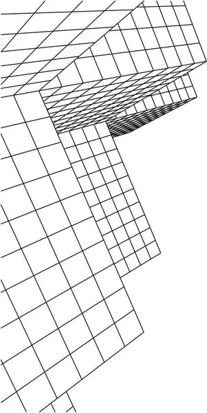 Architecture Bâtiment Illustration — Image vectorielle