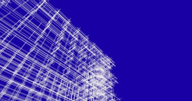 şehir mimarisi ve binalar 3D çizimi 