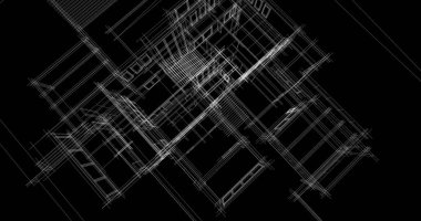 Ev kavramı kroki 3d çizim