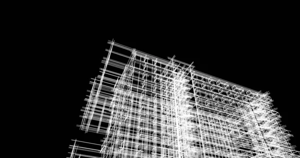 Şehir Mimarlık ve yapı 3D çizimi