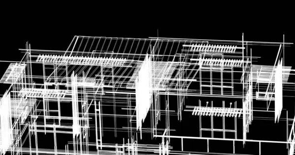 Ev kavramı kroki 3d çizim