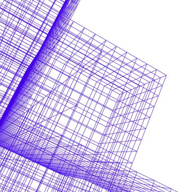 mimari yapı 3d çizim 