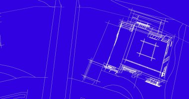 şehir mimarisi ve binalar 3D çizimi 