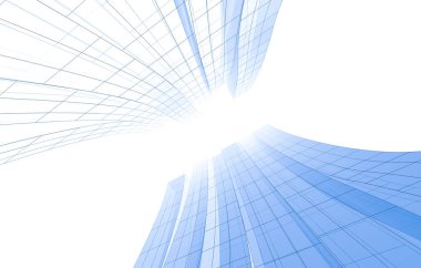 mimari çizimleri 3B illüstrasyon - illüstrasyon