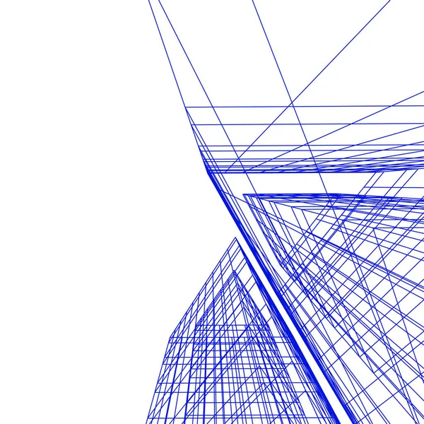 Arquitectura Edificio Ilustración —  Fotos de Stock