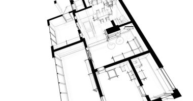 Ev kavramı kroki 3d çizim