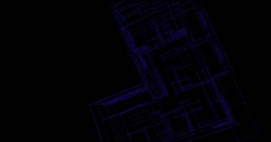 Binanın mimari 3d çizim çizim ev