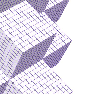 şehir mimarisi ve binalar 3D çizimi 