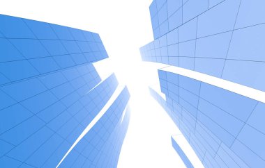 mimari çizimleri 3B illüstrasyon - illüstrasyon