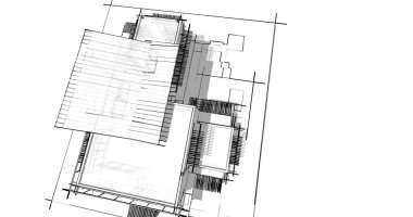 Ev kavramı kroki 3d çizim