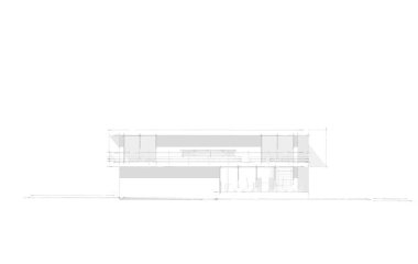 Binanın mimari 3d çizim çizim ev