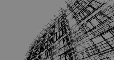 İnşaat 3d çizim Bina mimari