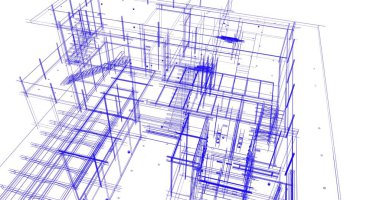 Ev kavramı kroki 3d çizim