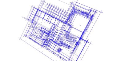 Ev kavramı kroki 3d çizim
