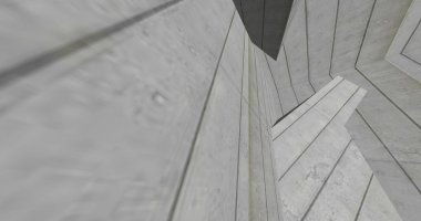 3D soyut beton küp arka plan 