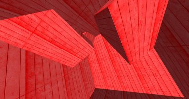 3D soyut beton küp arka plan 