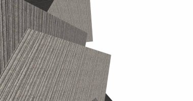 3D soyut beton küp arka plan 