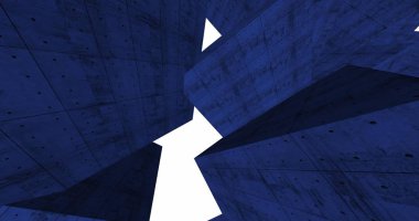 3D soyut beton küp arka plan 