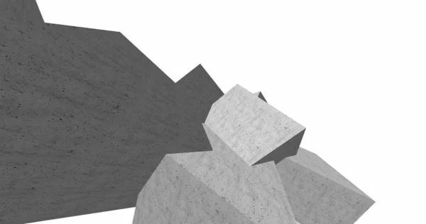 Abstract Concrete Cubes Background — Stock Photo, Image
