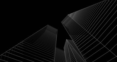 soyut mimari duvar kağıdı, dijital arkaplan