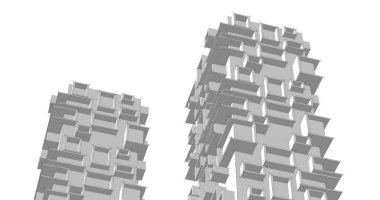 soyut mimari duvar kağıdı, dijital arkaplan