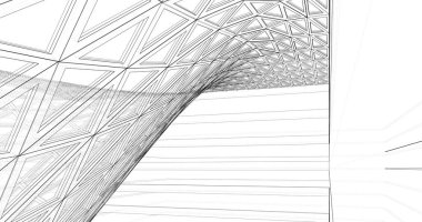 soyut mimari duvar kağıdı, dijital arkaplan