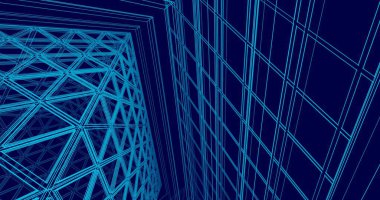 soyut mimari duvar kağıdı, dijital arkaplan