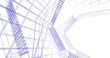 soyut mimari duvar kağıdı, dijital arkaplan