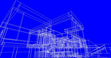 çizgili mimari duvar kağıdı, dijital arkaplan