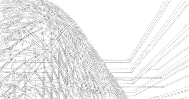 soyut mimari duvar kağıdı, dijital arkaplan