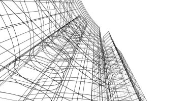 soyut mimari duvar kağıdı, dijital arkaplan