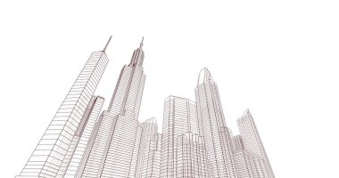 soyut mimari duvar kağıdı, dijital arkaplan