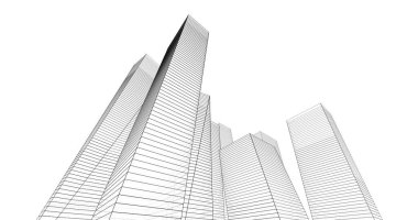 soyut mimari duvar kağıdı, dijital arkaplan