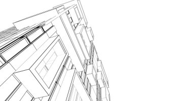 soyut mimari duvar kağıdı, dijital arkaplan