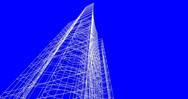 soyut mimari duvar kağıdı, dijital arkaplan