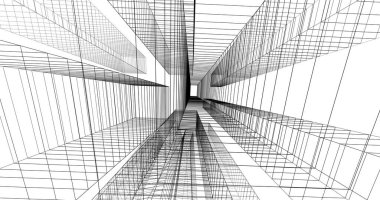 soyut mimari duvar kağıdı, dijital arkaplan