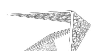 soyut geometrik duvar kağıdı, dijital arkaplan