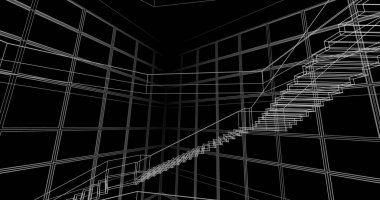 soyut mimari duvar kağıdı, dijital arkaplan