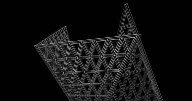 soyut geometrik duvar kağıdı, dijital arkaplan
