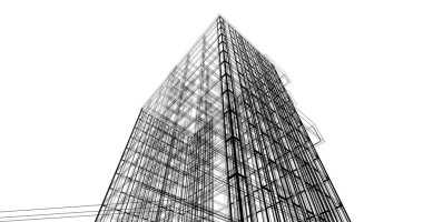 soyut mimari duvar kağıdı, dijital arkaplan