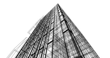 soyut mimari duvar kağıdı, dijital arkaplan