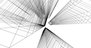 soyut mimari duvar kağıdı, dijital arkaplan