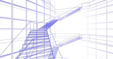 soyut mimari duvar kağıdı, dijital arkaplan