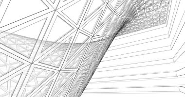 soyut mimari duvar kağıdı, dijital arkaplan