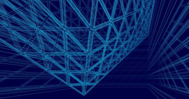 soyut mimari duvar kağıdı, dijital arkaplan