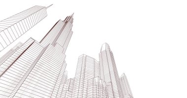 soyut mimari duvar kağıdı, dijital arkaplan