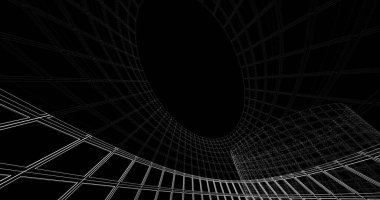 soyut mimari duvar kağıdı, dijital arkaplan