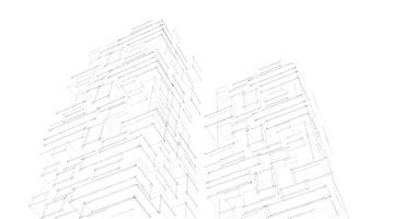 soyut mimari duvar kağıdı, dijital arkaplan